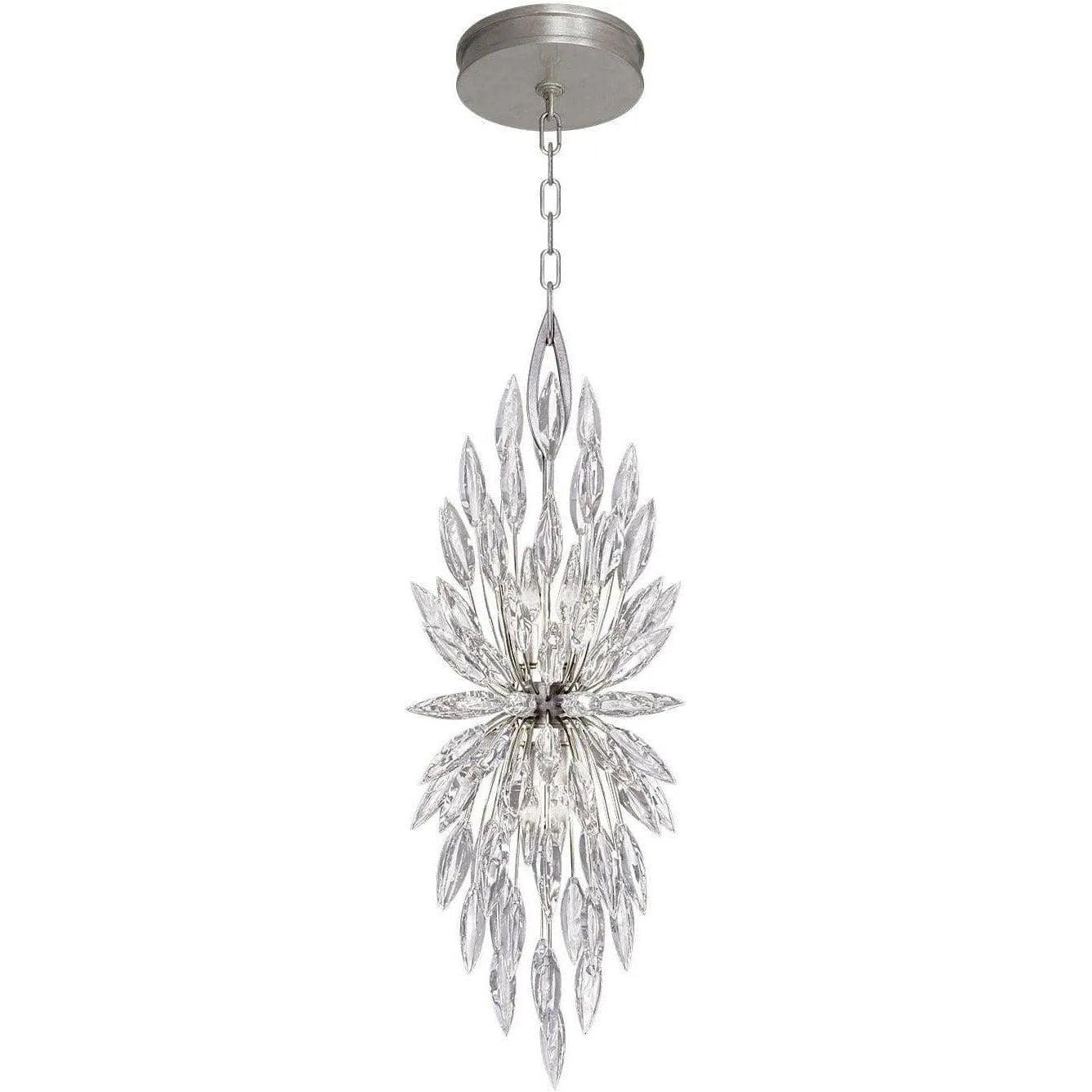 Fine Art Handcrafted Lighting - Lily Buds 13-Inch Four Light Pendant - 883740ST - Canada Light Shop
