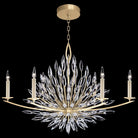 Fine Art Handcrafted Lighting - Lily Buds 48-Inch Six Light Chandelier - 883240-1ST - Canada Light Shop