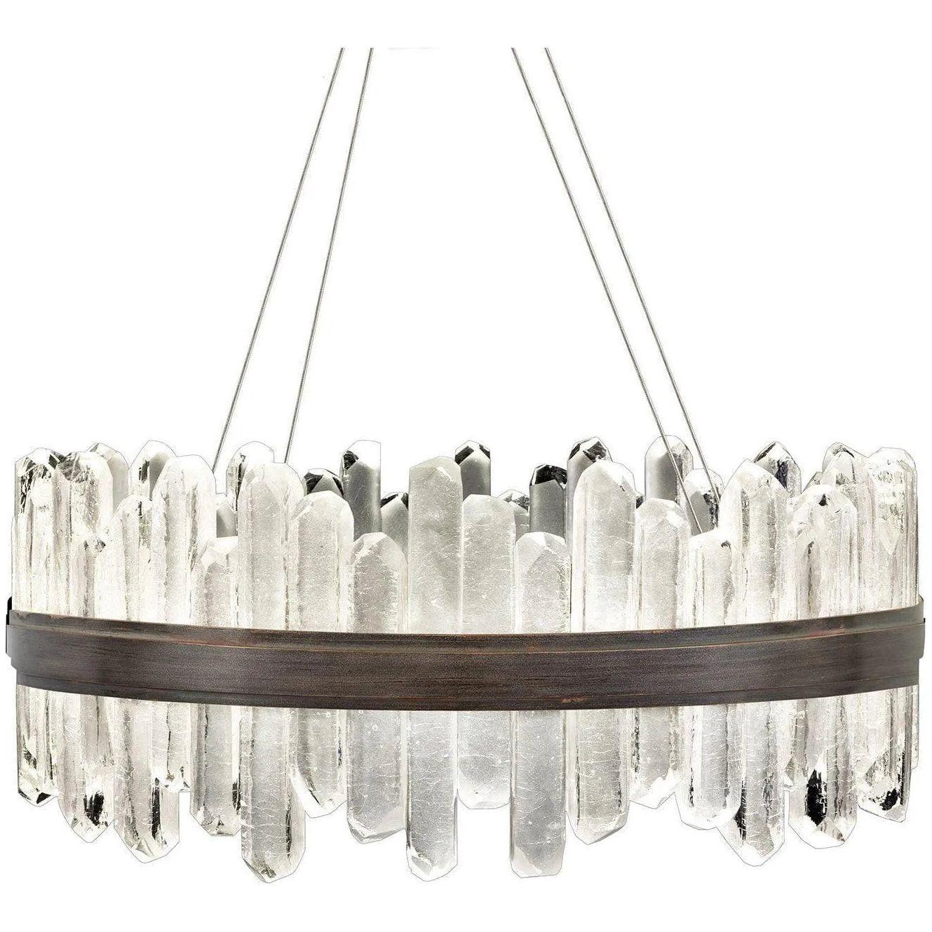 Fine Art Handcrafted Lighting - Lior 30-Inch LED Pendant - 882340-3ST - Canada Light Shop