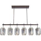 Fine Art Handcrafted Lighting - Monceau 46-Inch Six Light Chandelier - 875240ST - Canada Light Shop