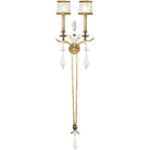 Fine Art Handcrafted Lighting - Monte Carlo 65-Inch Two Light Wall Sconce - 570450ST - Canada Light Shop