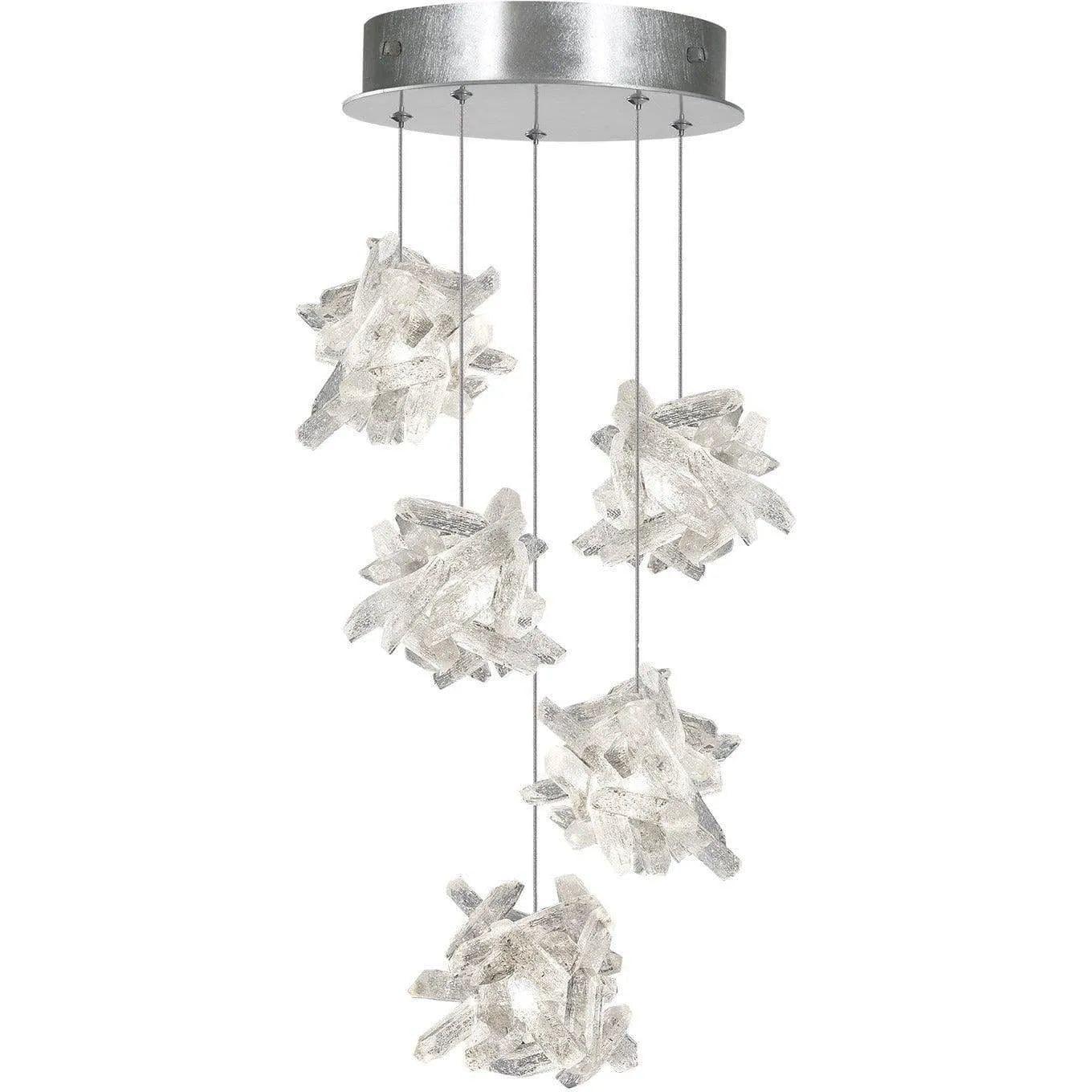 Fine Art Handcrafted Lighting - Natural Inspirations 12-Inch Five Light Pendant - 852440-102LD - Canada Light Shop