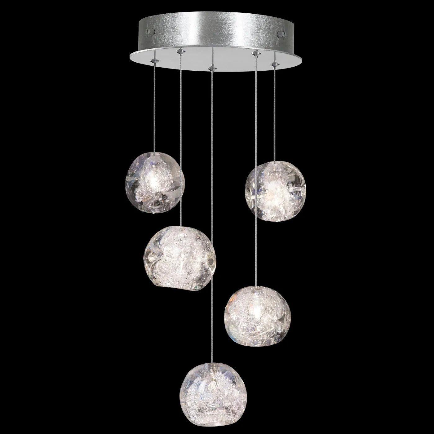 Fine Art Handcrafted Lighting - Natural Inspirations 12-Inch Five Light Pendant - 852440-102LD - Canada Light Shop