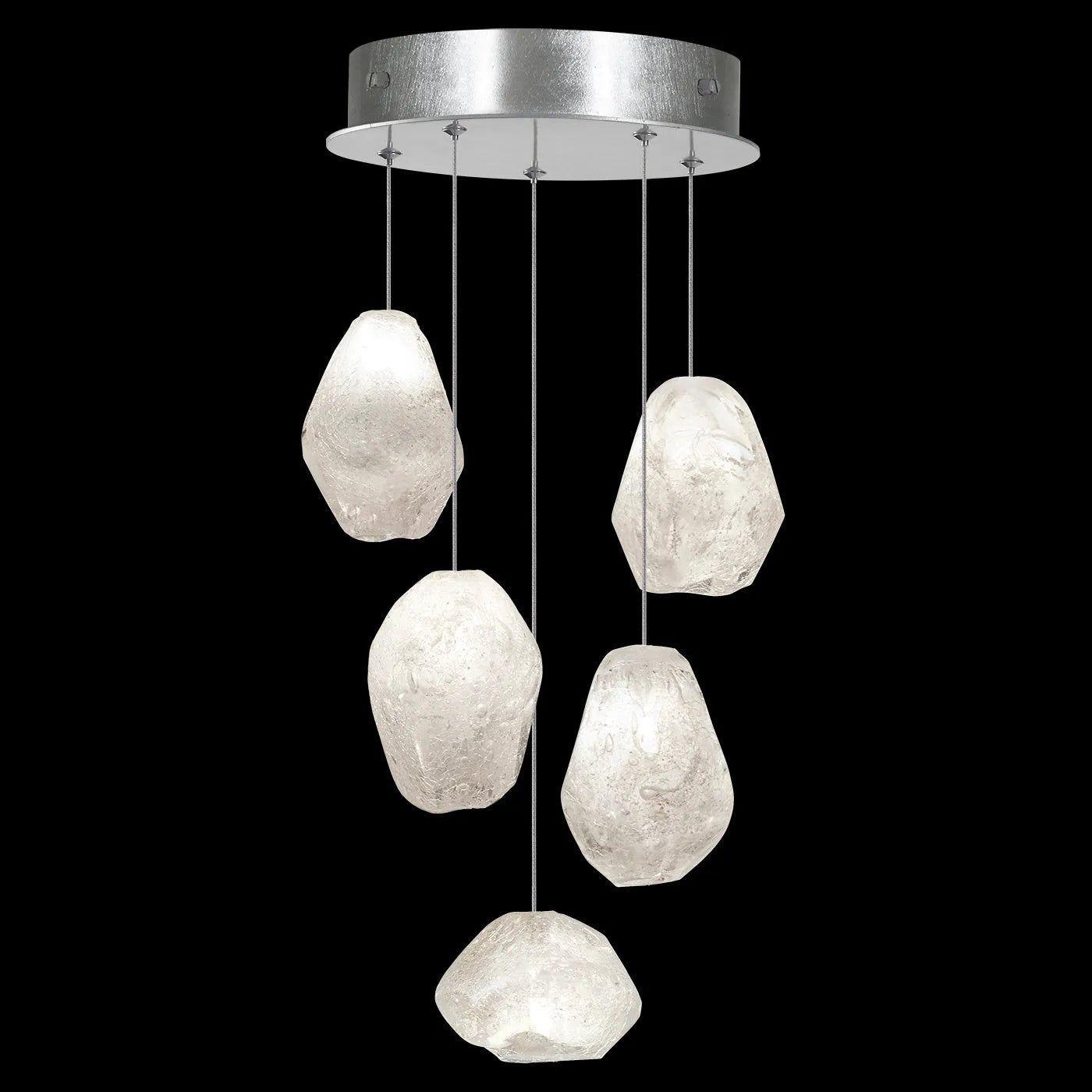 Fine Art Handcrafted Lighting - Natural Inspirations 12-Inch Five Light Pendant - 852440-102LD - Canada Light Shop
