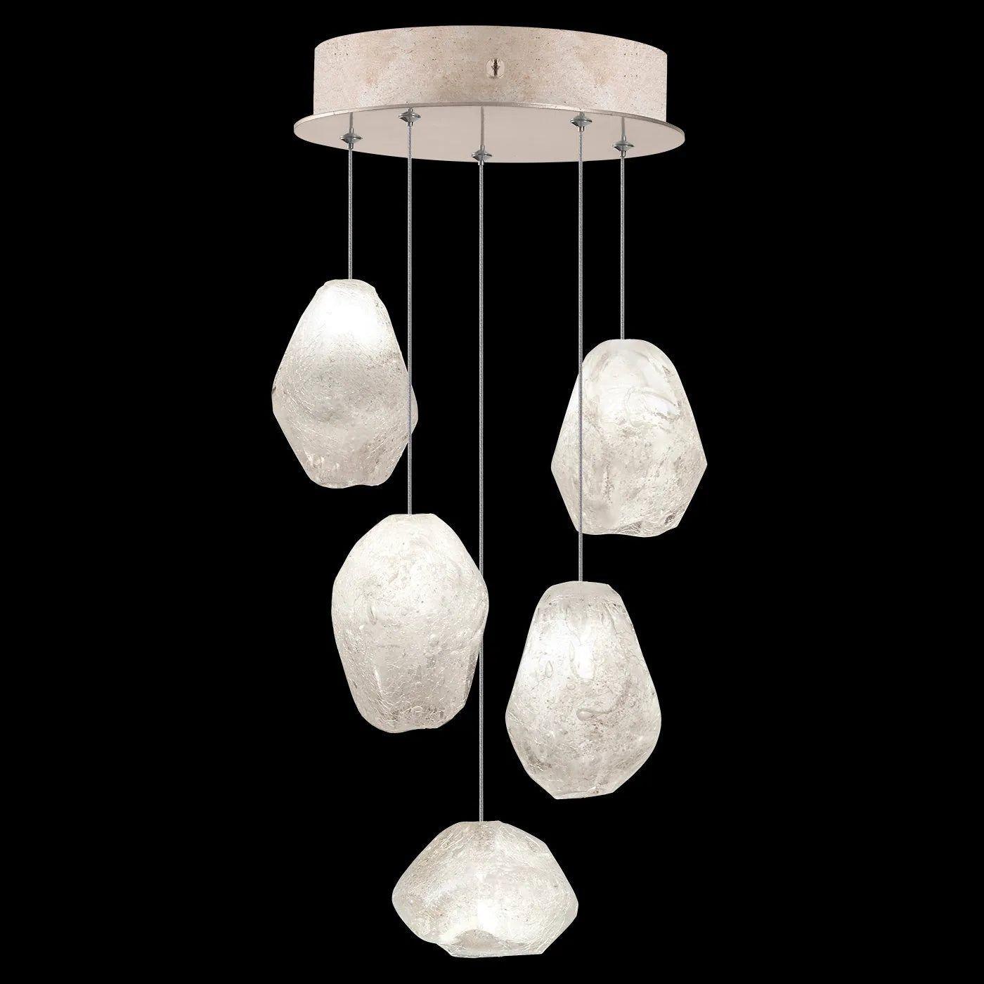 Fine Art Handcrafted Lighting - Natural Inspirations 12-Inch Five Light Pendant - 852440-102LD - Canada Light Shop