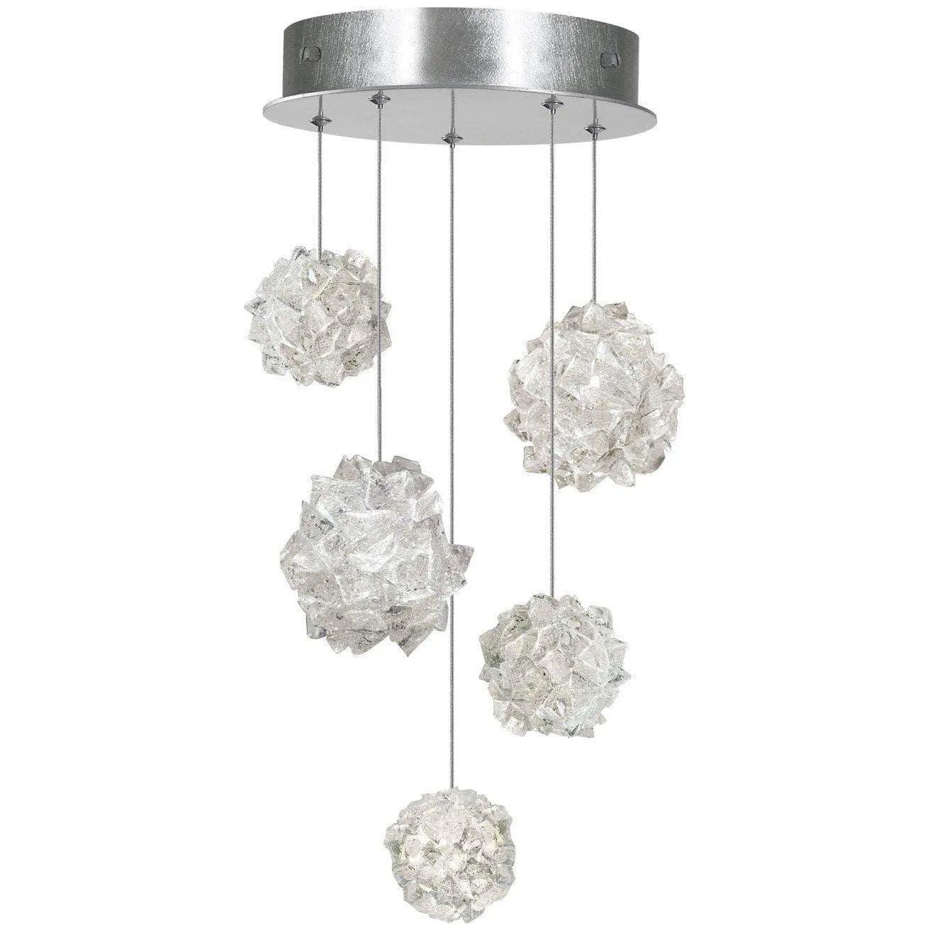 Fine Art Handcrafted Lighting - Natural Inspirations 12-Inch Five Light Pendant - 852440-105LD - Canada Light Shop