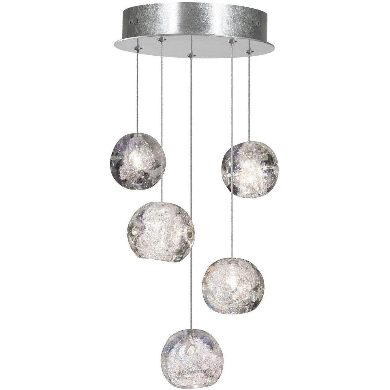 Fine Art Handcrafted Lighting - Natural Inspirations 12-Inch Five Light Pendant - 852440-106LD - Canada Light Shop