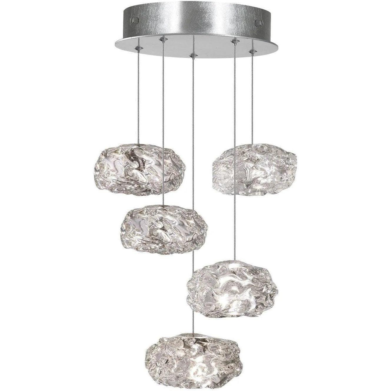 Fine Art Handcrafted Lighting - Natural Inspirations 12-Inch Five Light Pendant - 852440-11LD - Canada Light Shop