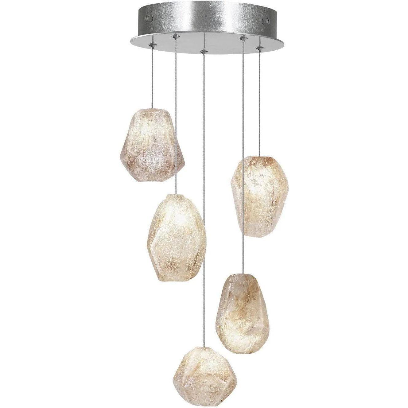 Fine Art Handcrafted Lighting - Natural Inspirations 12-Inch Five Light Pendant - 852440-14LD - Canada Light Shop