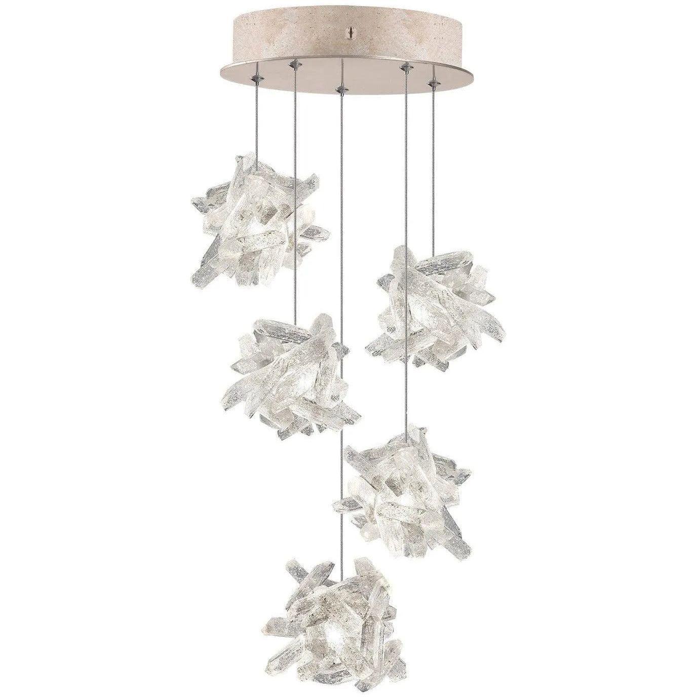 Fine Art Handcrafted Lighting - Natural Inspirations 12-Inch Five Light Pendant - 852440-202LD - Canada Light Shop