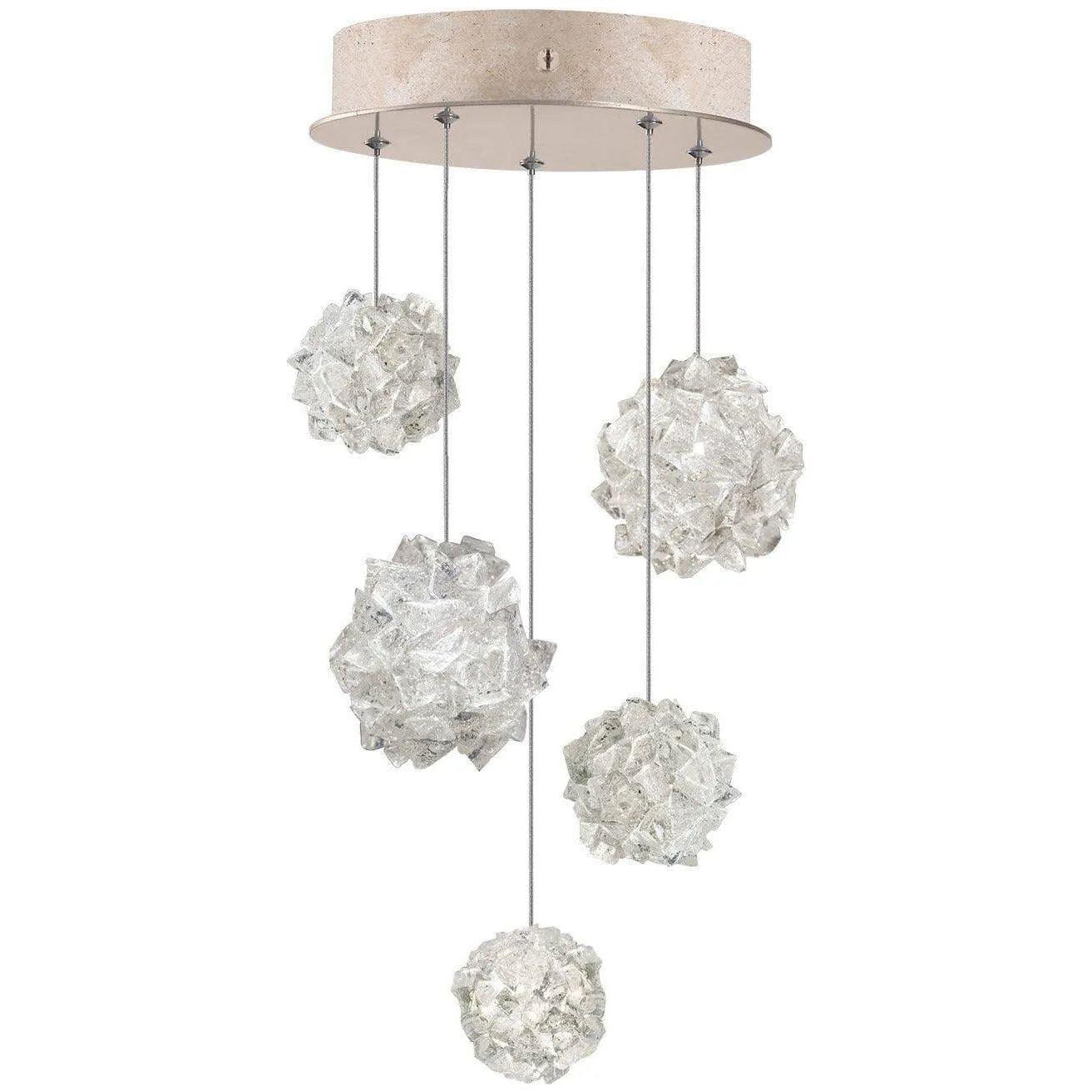 Fine Art Handcrafted Lighting - Natural Inspirations 12-Inch Five Light Pendant - 852440-205LD - Canada Light Shop