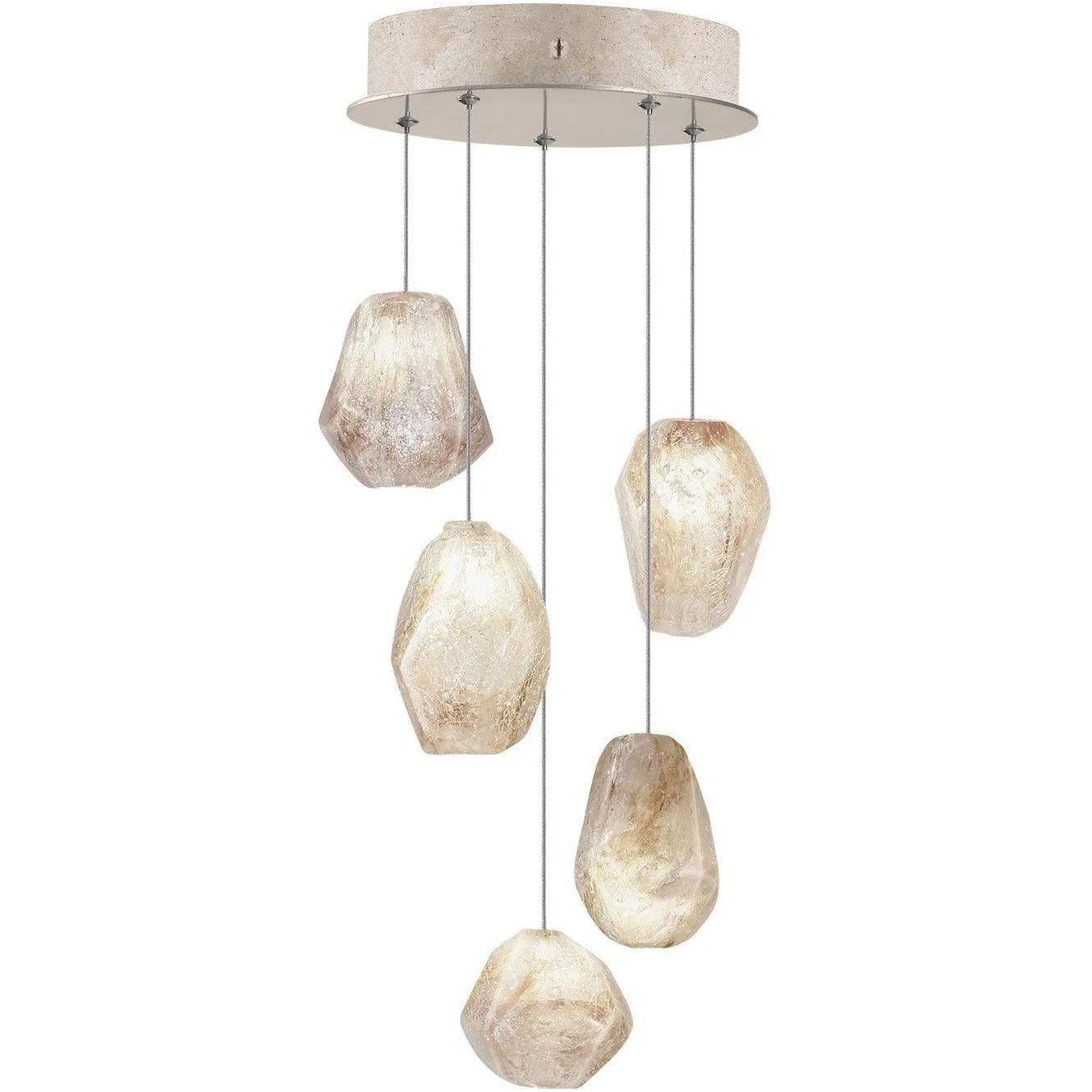 Fine Art Handcrafted Lighting - Natural Inspirations 12-Inch Five Light Pendant - 852440-24LD - Canada Light Shop