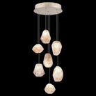 Fine Art Handcrafted Lighting - Natural Inspirations 14-Inch Seven Light Pendant - 852640-102LD - Canada Light Shop