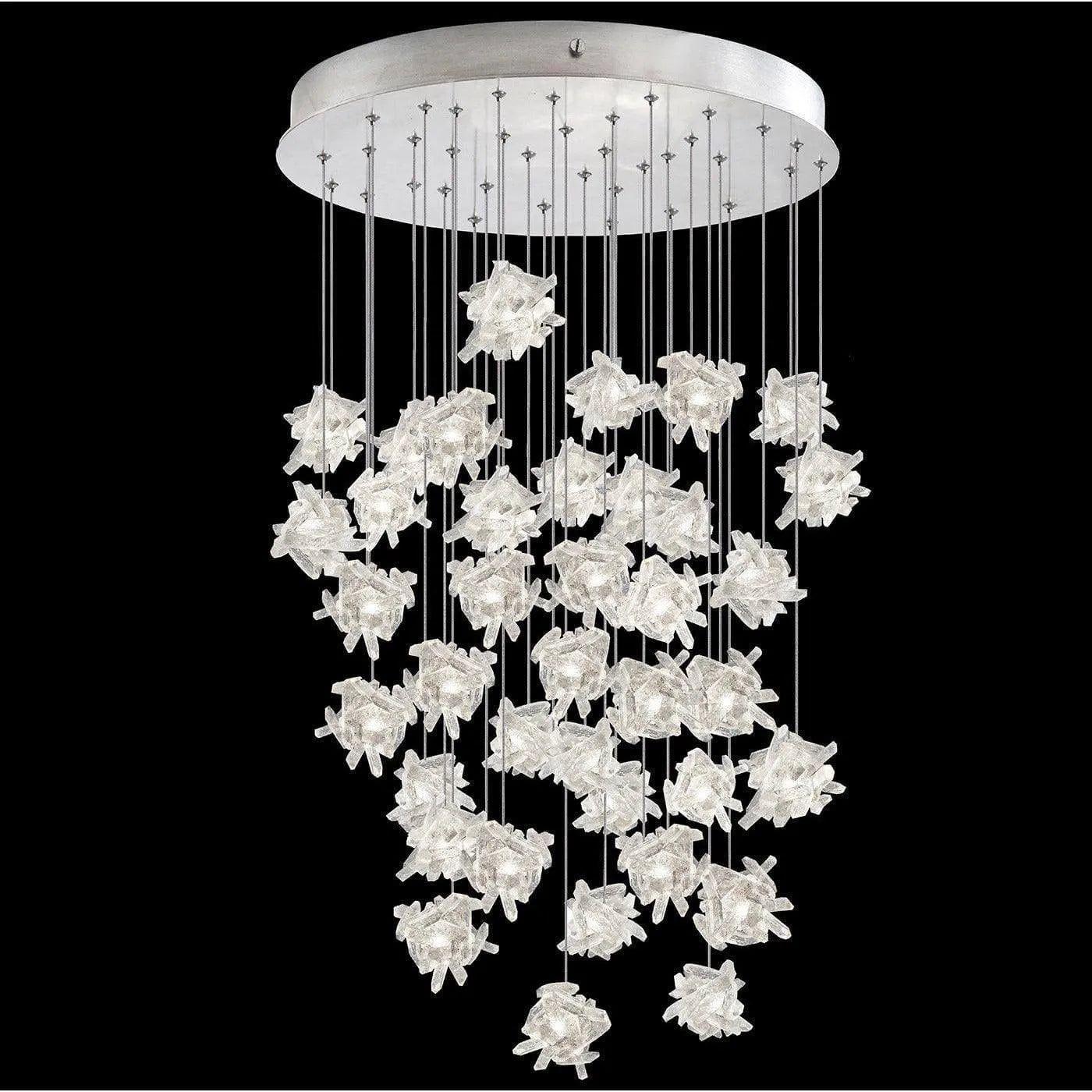 Fine Art Handcrafted Lighting - Natural Inspirations 34-Inch 36 Light Pendant - 853440-102LD - Canada Light Shop