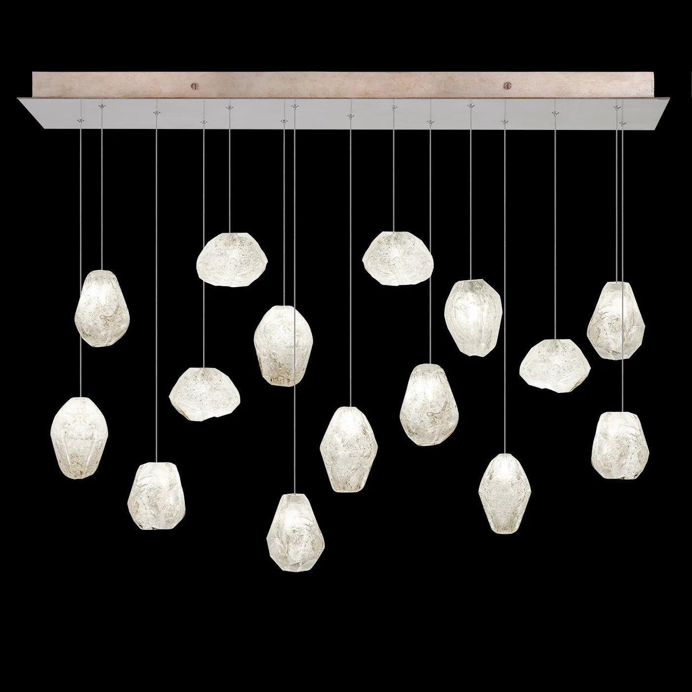 Fine Art Handcrafted Lighting - Natural Inspirations 48-Inch 15 Light Pendant - 853740-102LD - Canada Light Shop