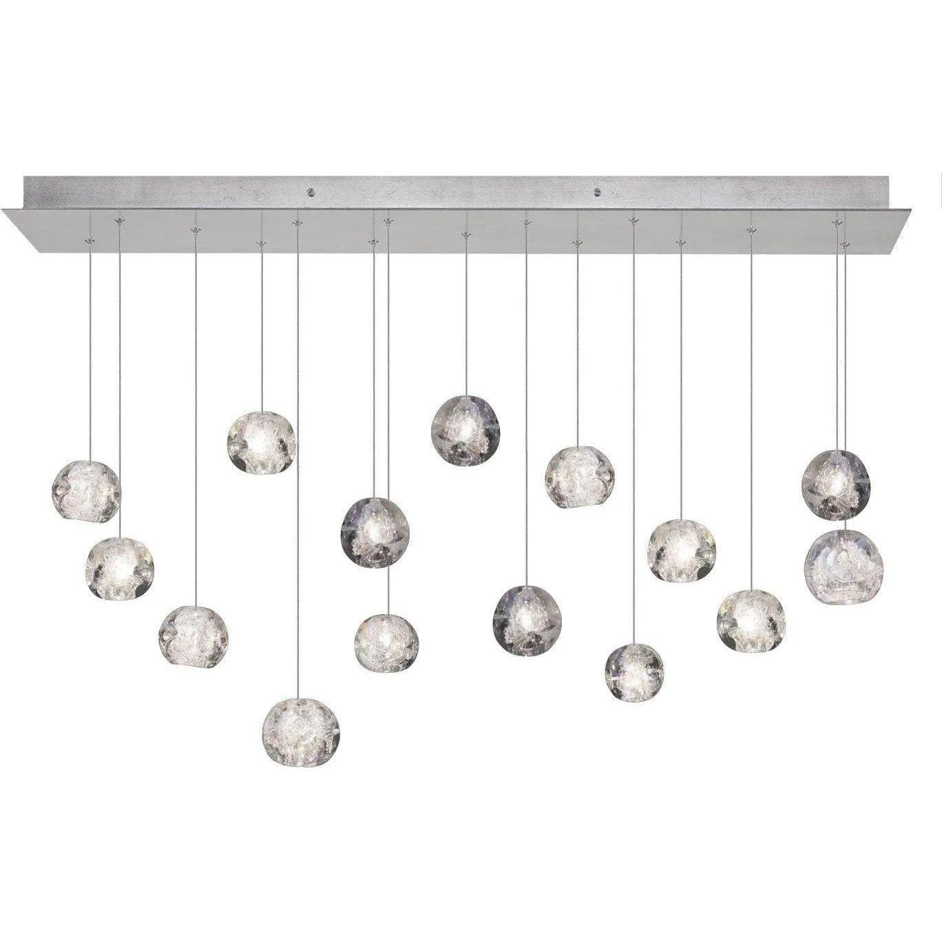 Fine Art Handcrafted Lighting - Natural Inspirations 48-Inch 15 Light Pendant - 853740-106LD - Canada Light Shop
