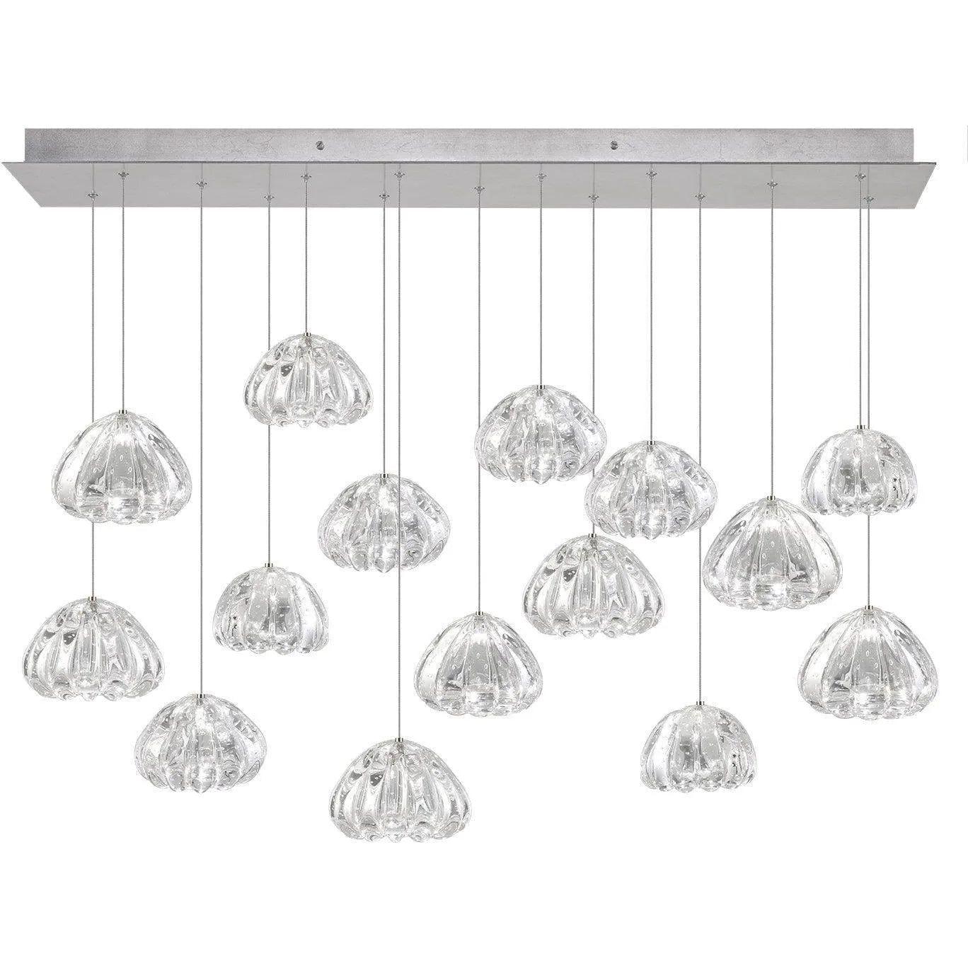 Fine Art Handcrafted Lighting - Natural Inspirations 48-Inch 15 Light Pendant - 853740-107LD - Canada Light Shop