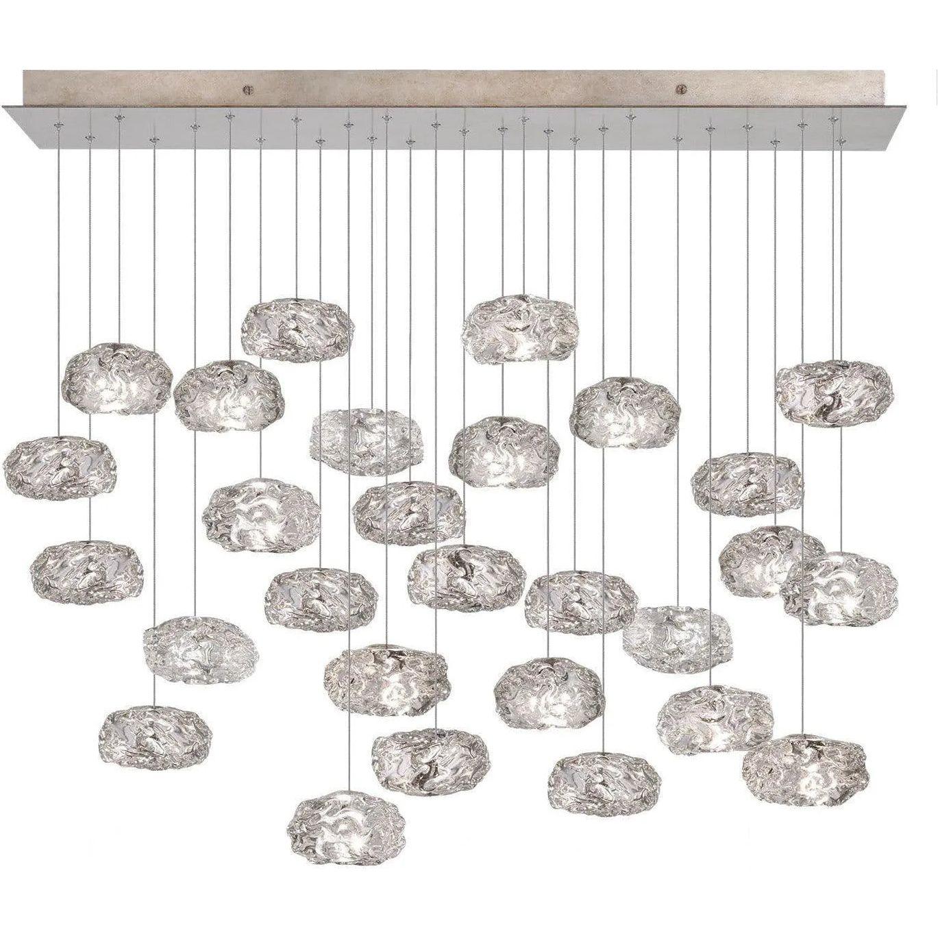 Fine Art Handcrafted Lighting - Natural Inspirations 48-Inch 15 Light Pendant - 853740-11LD - Canada Light Shop
