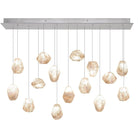 Fine Art Handcrafted Lighting - Natural Inspirations 48-Inch 15 Light Pendant - 853740-14LD - Canada Light Shop