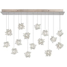 Fine Art Handcrafted Lighting - Natural Inspirations 48-Inch 15 Light Pendant - 853740-202LD - Canada Light Shop