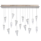 Fine Art Handcrafted Lighting - Natural Inspirations 48-Inch 15 Light Pendant - 853740-208LD - Canada Light Shop