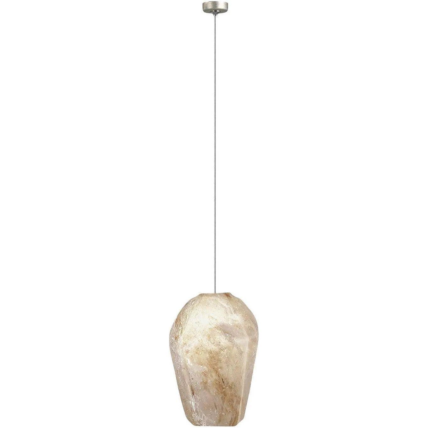 Fine Art Handcrafted Lighting - Natural Inspirations 5-Inch One Light Drop Light - 851840-27LD - Canada Light Shop