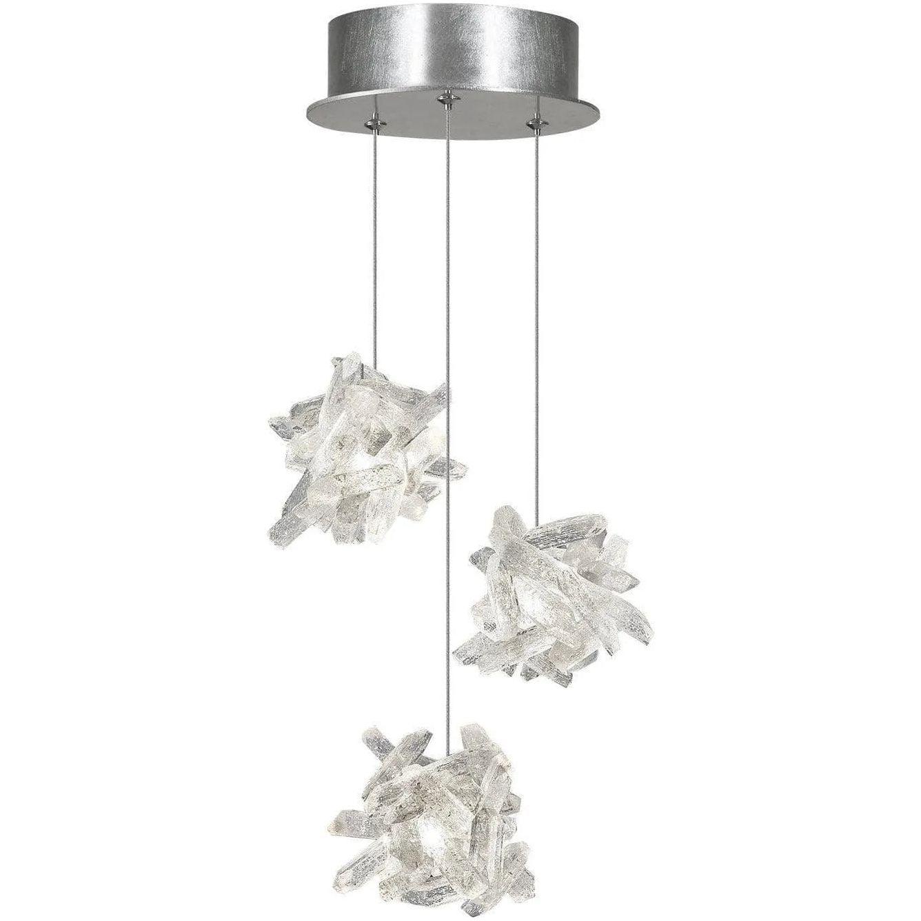 Fine Art Handcrafted Lighting - Natural Inspirations 9-Inch Three Light Pendant - 852340-102LD - Canada Light Shop