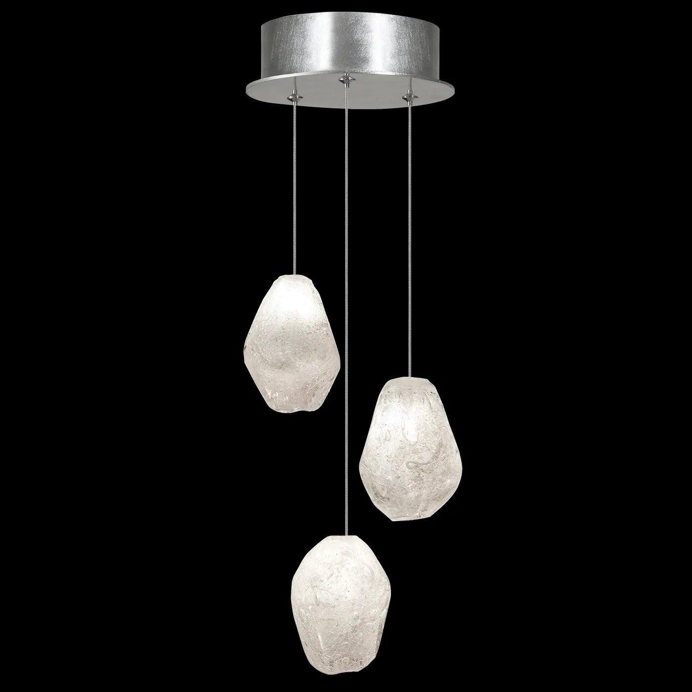 Fine Art Handcrafted Lighting - Natural Inspirations 9-Inch Three Light Pendant - 852340-102LD - Canada Light Shop