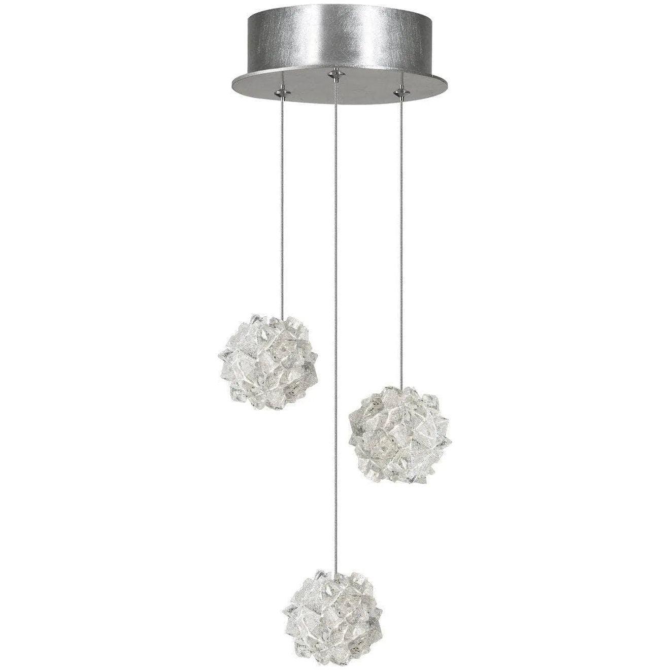 Fine Art Handcrafted Lighting - Natural Inspirations 9-Inch Three Light Pendant - 852340-103LD - Canada Light Shop