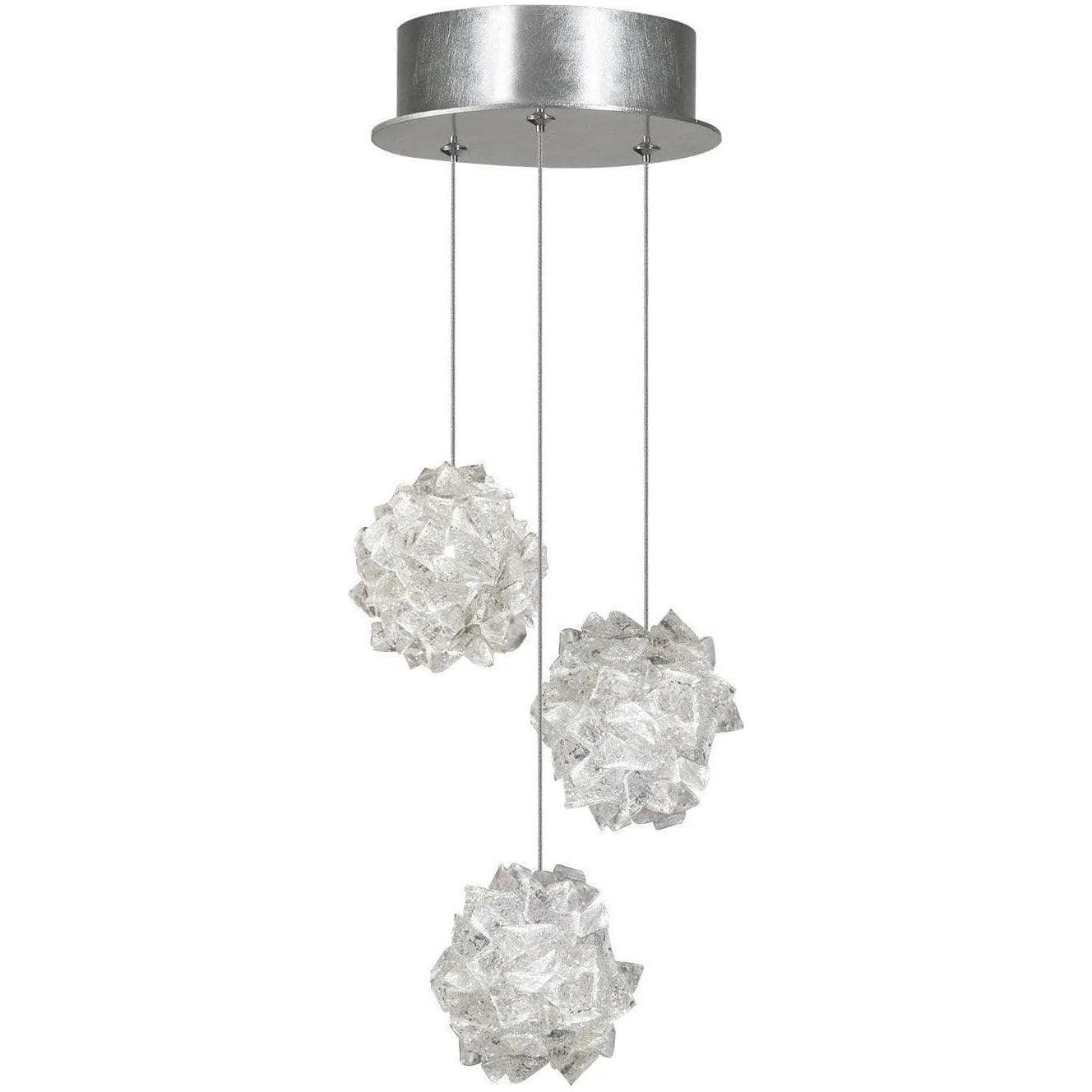 Fine Art Handcrafted Lighting - Natural Inspirations 9-Inch Three Light Pendant - 852340-104LD - Canada Light Shop