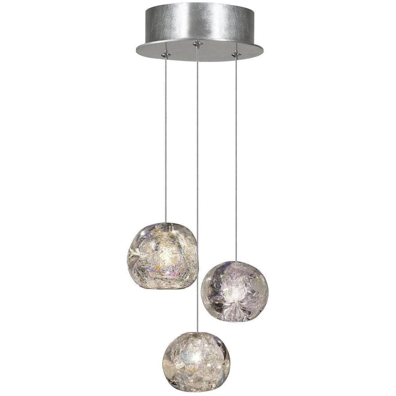 Fine Art Handcrafted Lighting - Natural Inspirations 9-Inch Three Light Pendant - 852340-106LD - Canada Light Shop