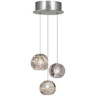 Fine Art Handcrafted Lighting - Natural Inspirations 9-Inch Three Light Pendant - 852340-106LD - Canada Light Shop
