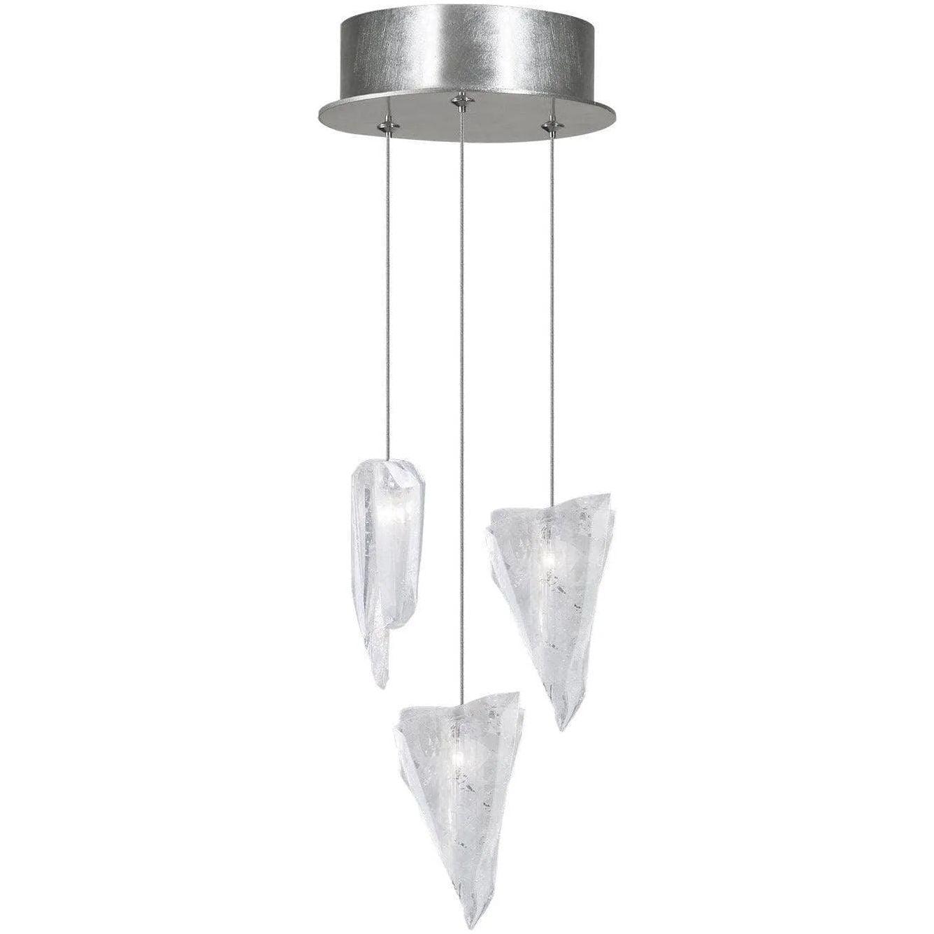 Fine Art Handcrafted Lighting - Natural Inspirations 9-Inch Three Light Pendant - 852340-108LD - Canada Light Shop