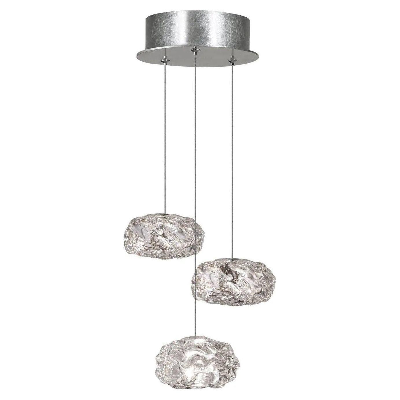 Fine Art Handcrafted Lighting - Natural Inspirations 9-Inch Three Light Pendant - 852340-11LD - Canada Light Shop