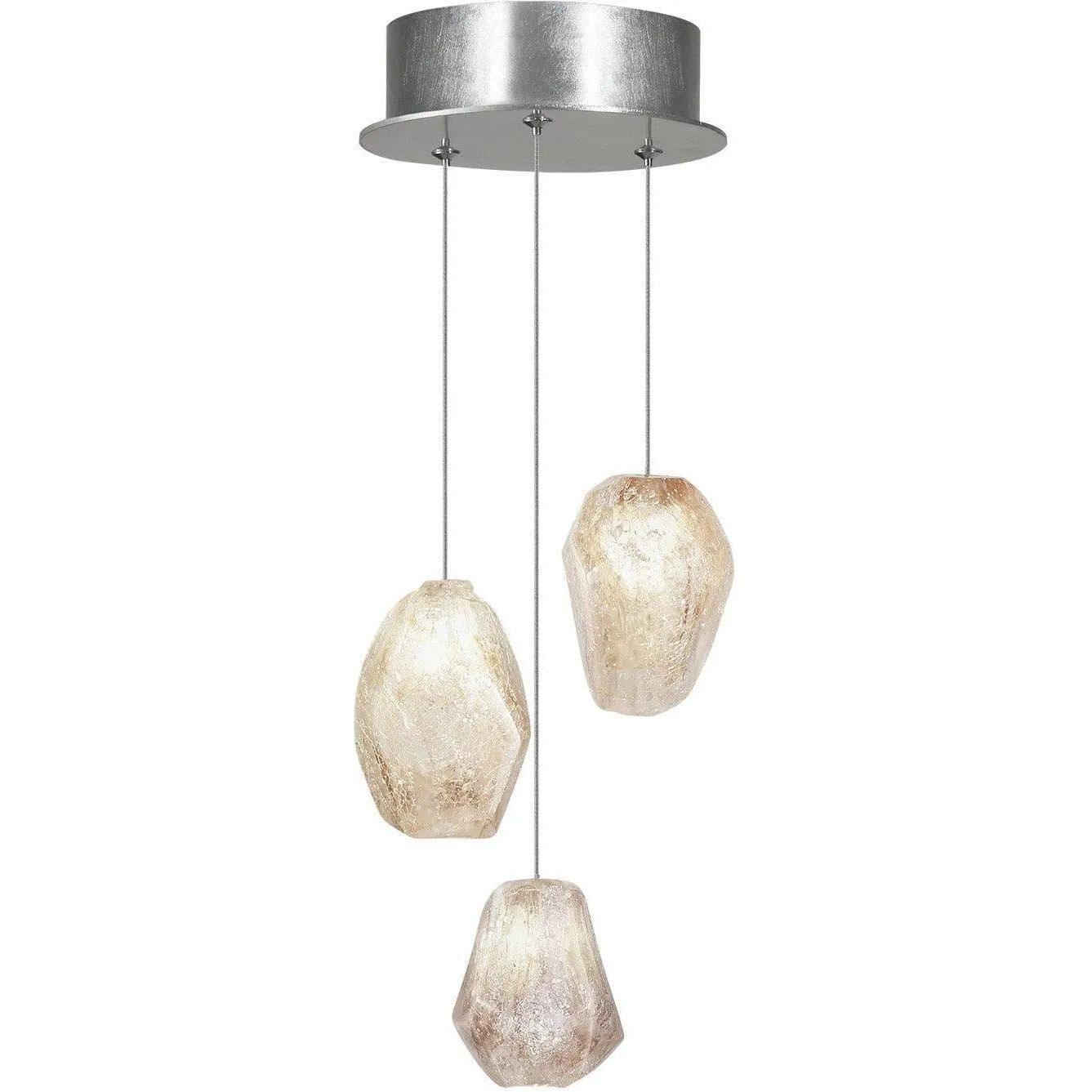 Fine Art Handcrafted Lighting - Natural Inspirations 9-Inch Three Light Pendant - 852340-14LD - Canada Light Shop