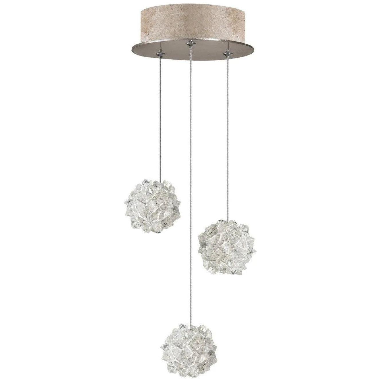 Fine Art Handcrafted Lighting - Natural Inspirations 9-Inch Three Light Pendant - 852340-203LD - Canada Light Shop