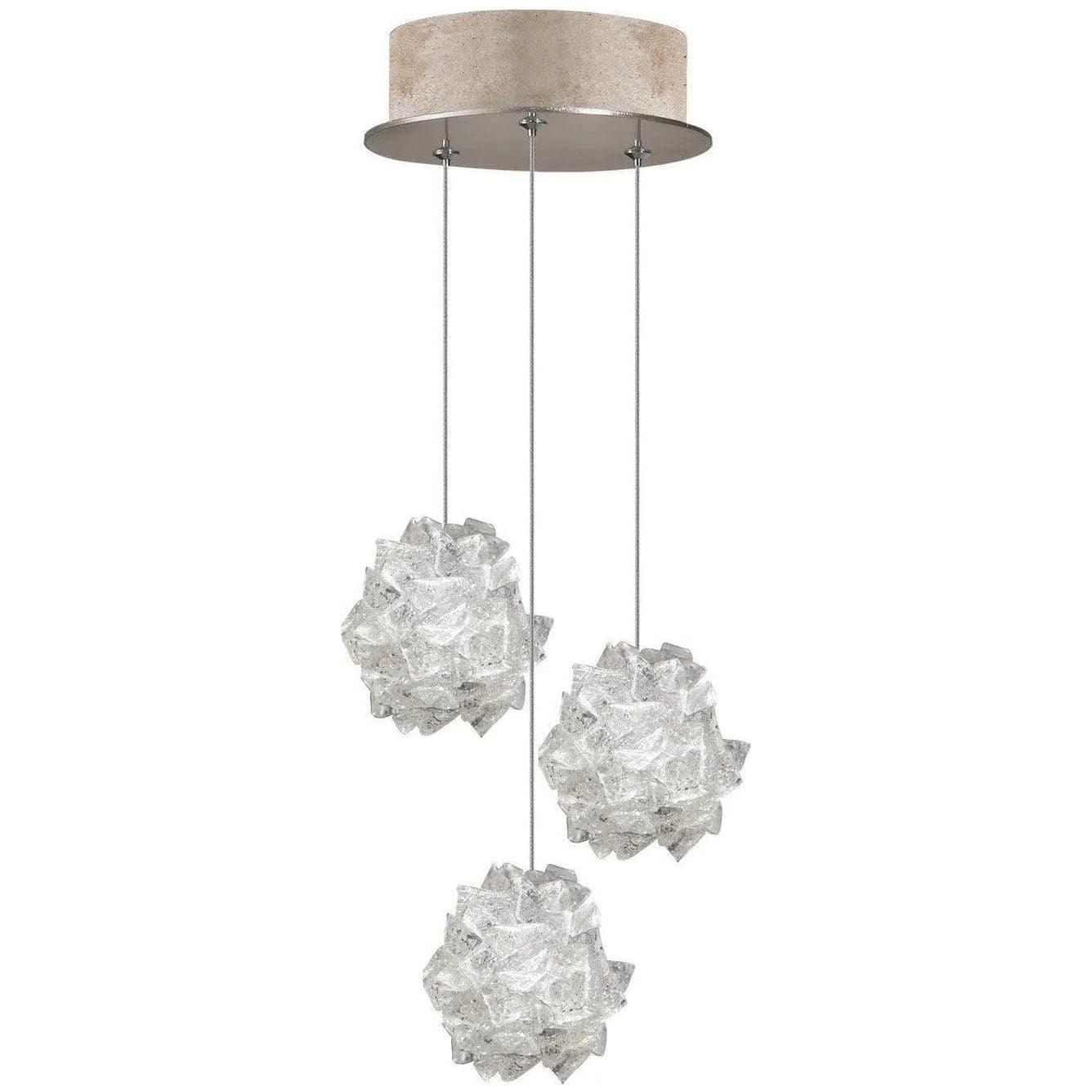 Fine Art Handcrafted Lighting - Natural Inspirations 9-Inch Three Light Pendant - 852340-204LD - Canada Light Shop