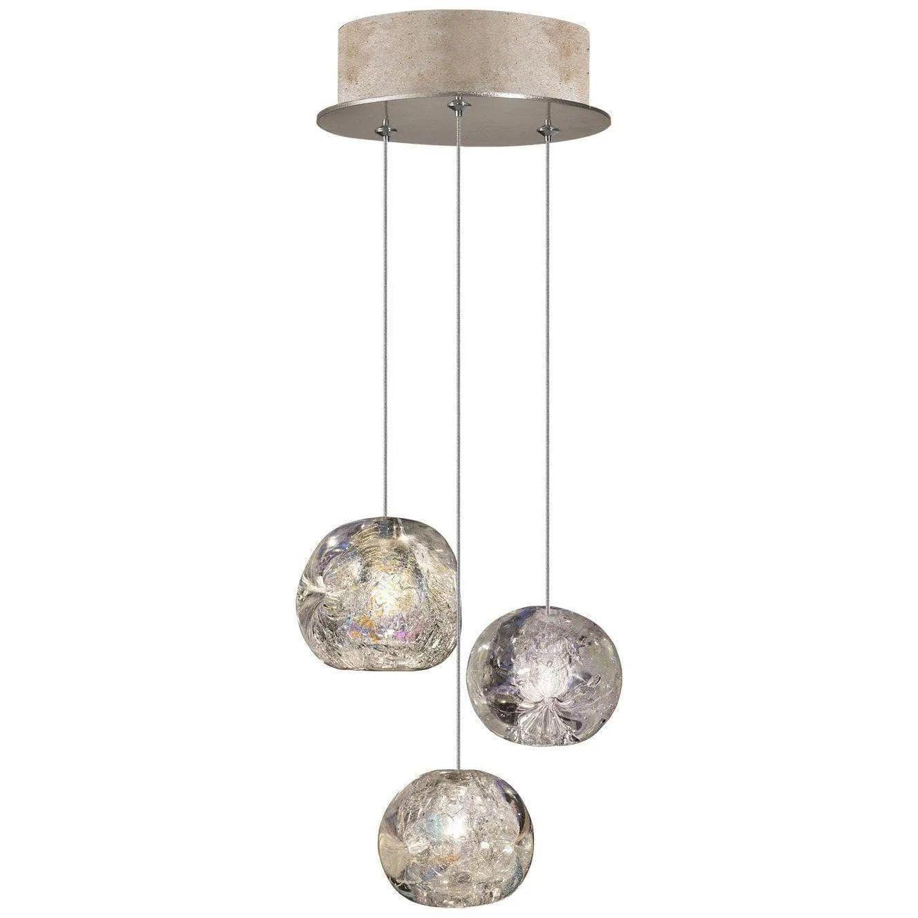 Fine Art Handcrafted Lighting - Natural Inspirations 9-Inch Three Light Pendant - 852340-206LD - Canada Light Shop