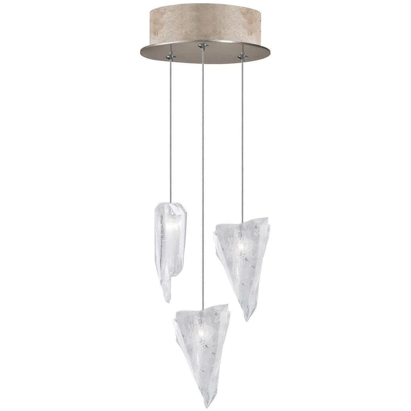 Fine Art Handcrafted Lighting - Natural Inspirations 9-Inch Three Light Pendant - 852340-208LD - Canada Light Shop