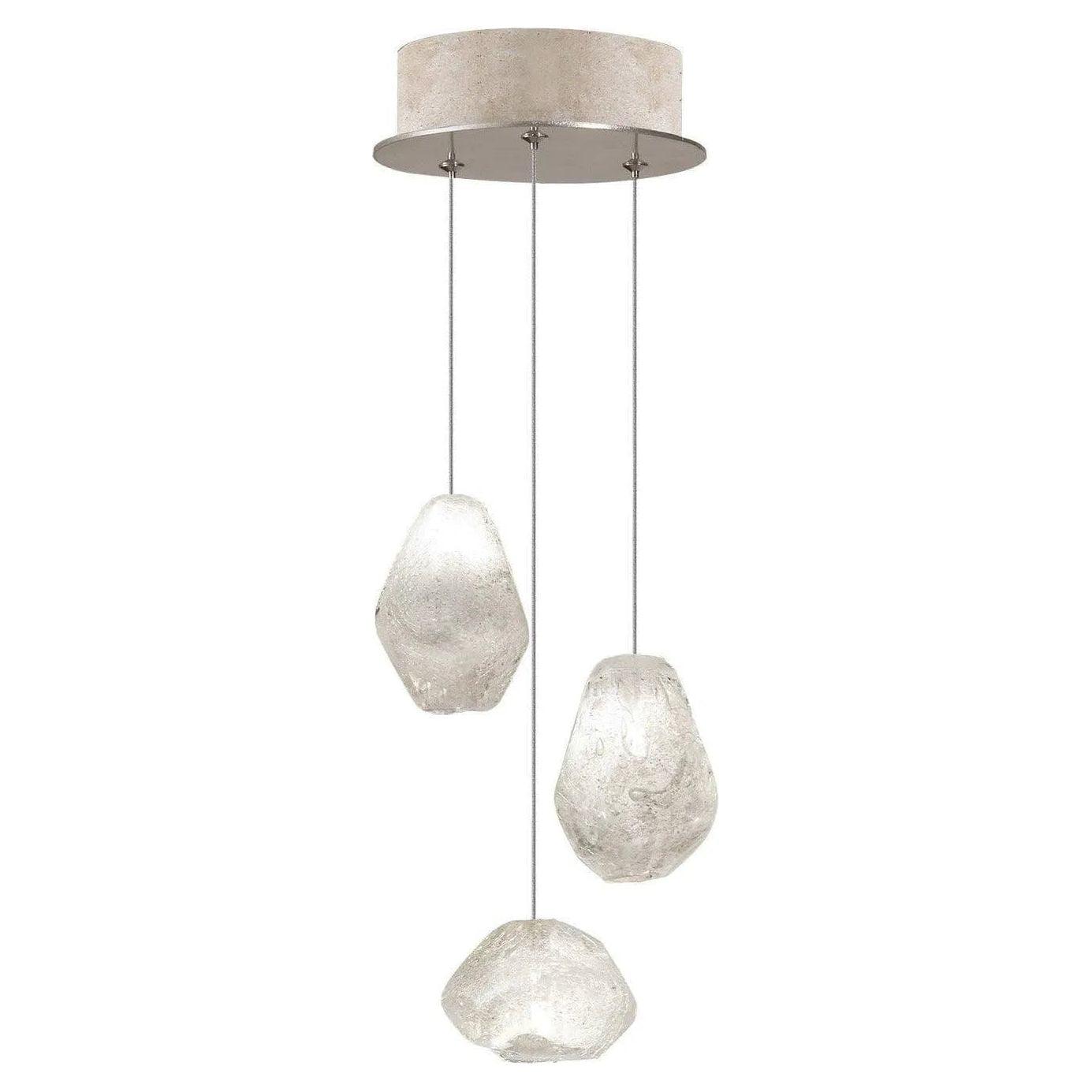Fine Art Handcrafted Lighting - Natural Inspirations 9-Inch Three Light Pendant - 852340-23LD - Canada Light Shop