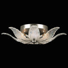 Fine Art Handcrafted Lighting - Plume 28-Inch Four Light Flush Mount - 894140-1ST - Canada Light Shop