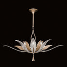 Fine Art Handcrafted Lighting - Plume 40-Inch Eight Light Pendant - 893740-21ST - Canada Light Shop