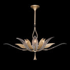 Fine Art Handcrafted Lighting - Plume 40-Inch Eight Light Pendant - 893740-2ST - Canada Light Shop