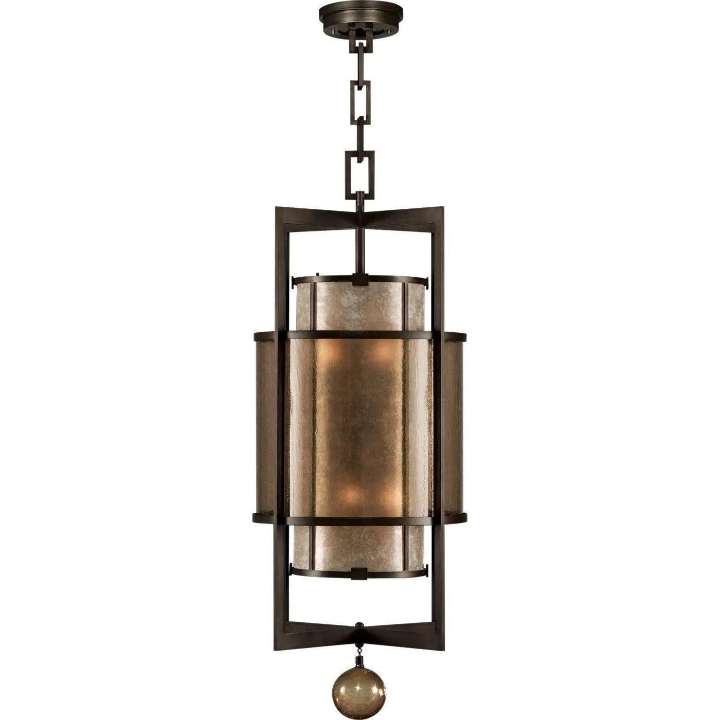 Fine Art Handcrafted Lighting - Singapore Moderne 18-Inch Six Light Lantern - 591240ST - Canada Light Shop