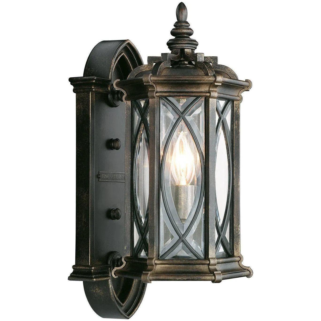 Fine Art Handcrafted Lighting - Warwickshire 16-Inch One Light Outdoor Wall Mount - 612681ST - Canada Light Shop