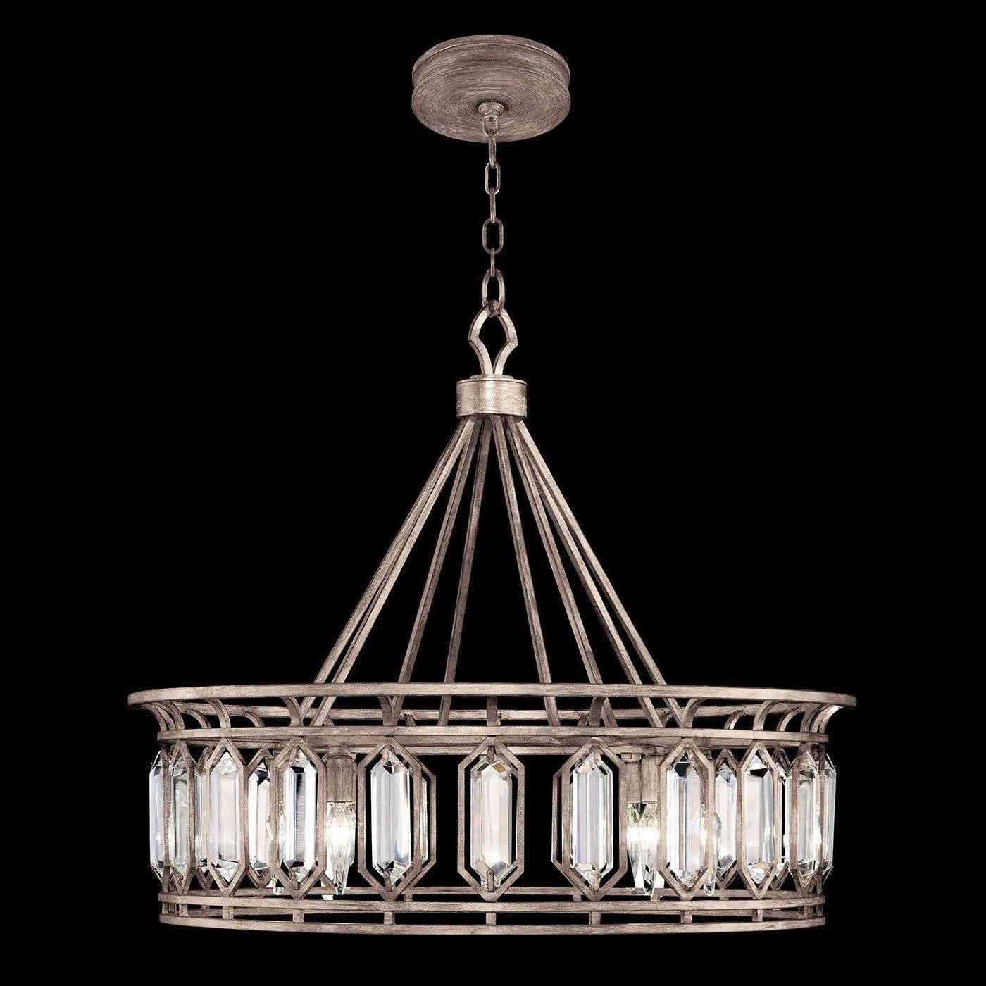 Fine Art Handcrafted Lighting - Westminster 30-Inch Eight Light Pendant - 885540-1ST - Canada Light Shop
