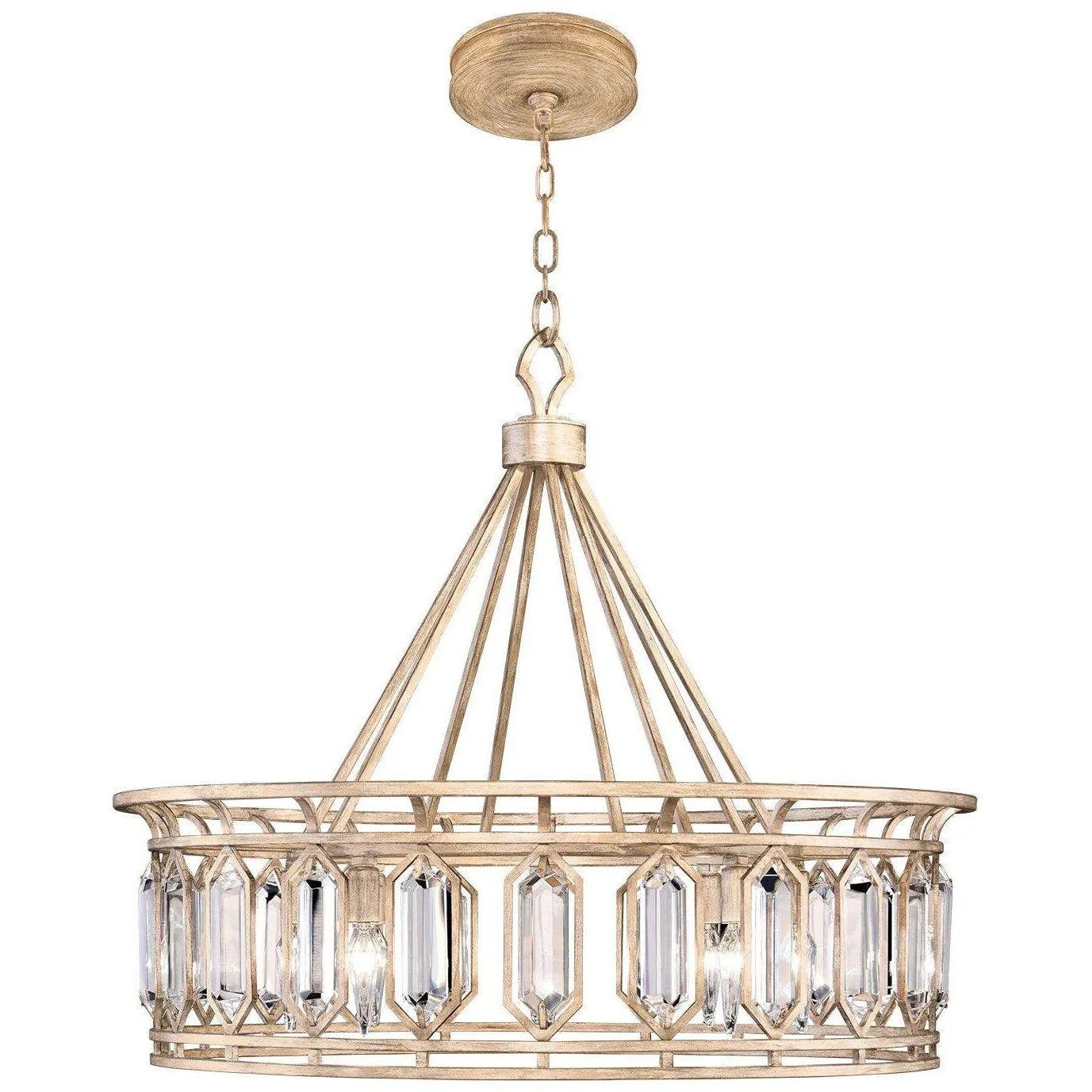 Fine Art Handcrafted Lighting - Westminster 30-Inch Eight Light Pendant - 885540-2ST - Canada Light Shop
