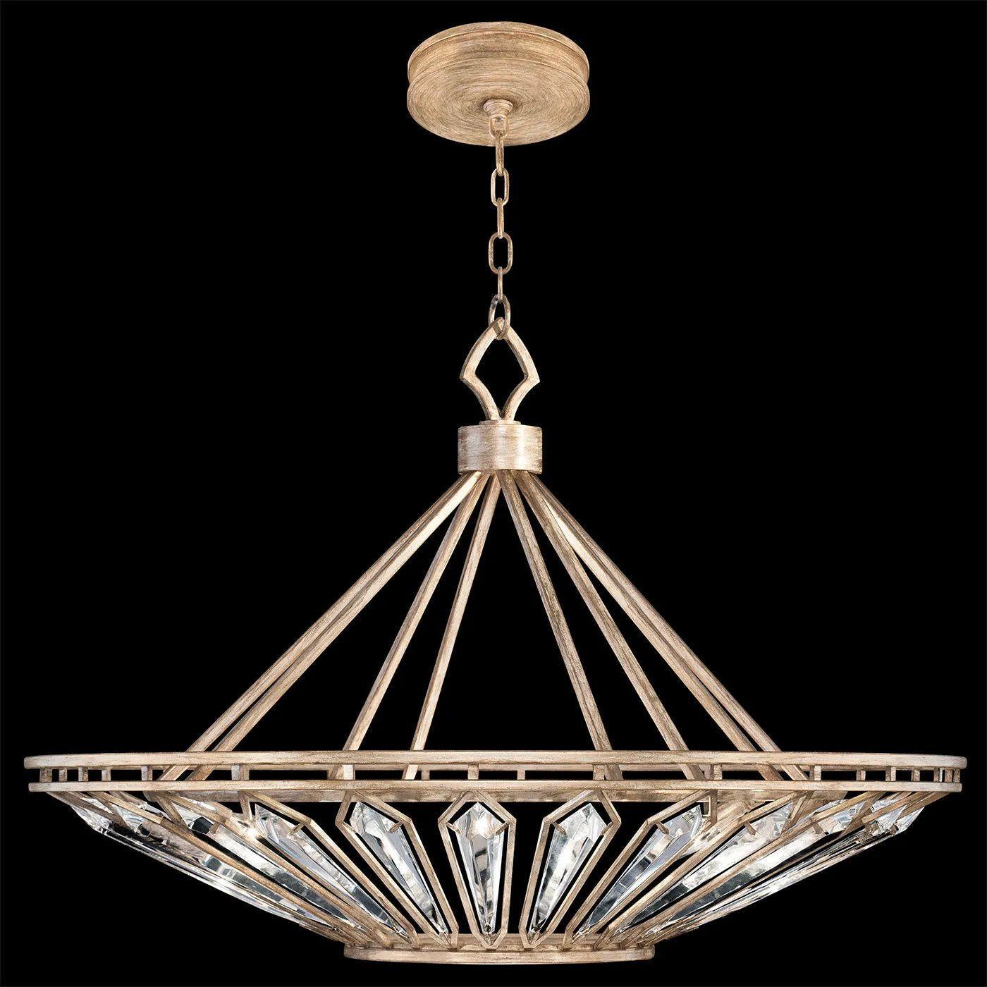 Fine Art Handcrafted Lighting - Westminster 38-Inch 13 Light Pendant - 885440-1ST - Canada Light Shop