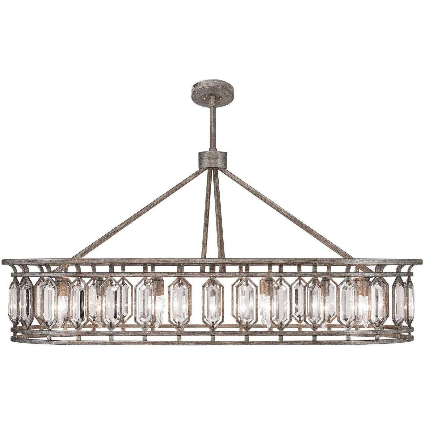 Fine Art Handcrafted Lighting - Westminster 52-Inch 14 Light Pendant - 889940-1ST - Canada Light Shop