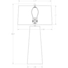 Mitzi - Annabelle Table Lamp - HL766201-AGB/CGI - Canada Light Shop